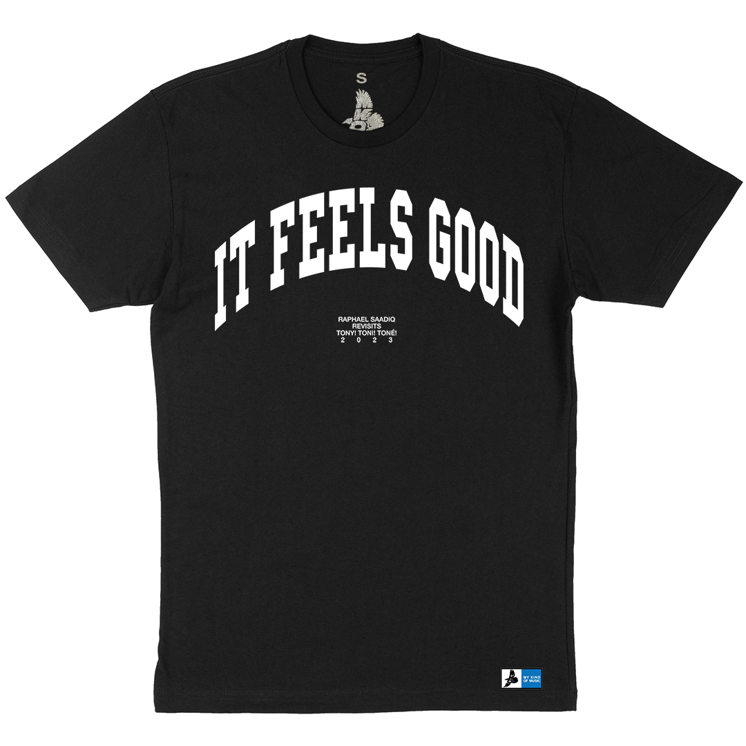 Tony! Toni! Toné! "It Feels Good" T-Shirt in Black