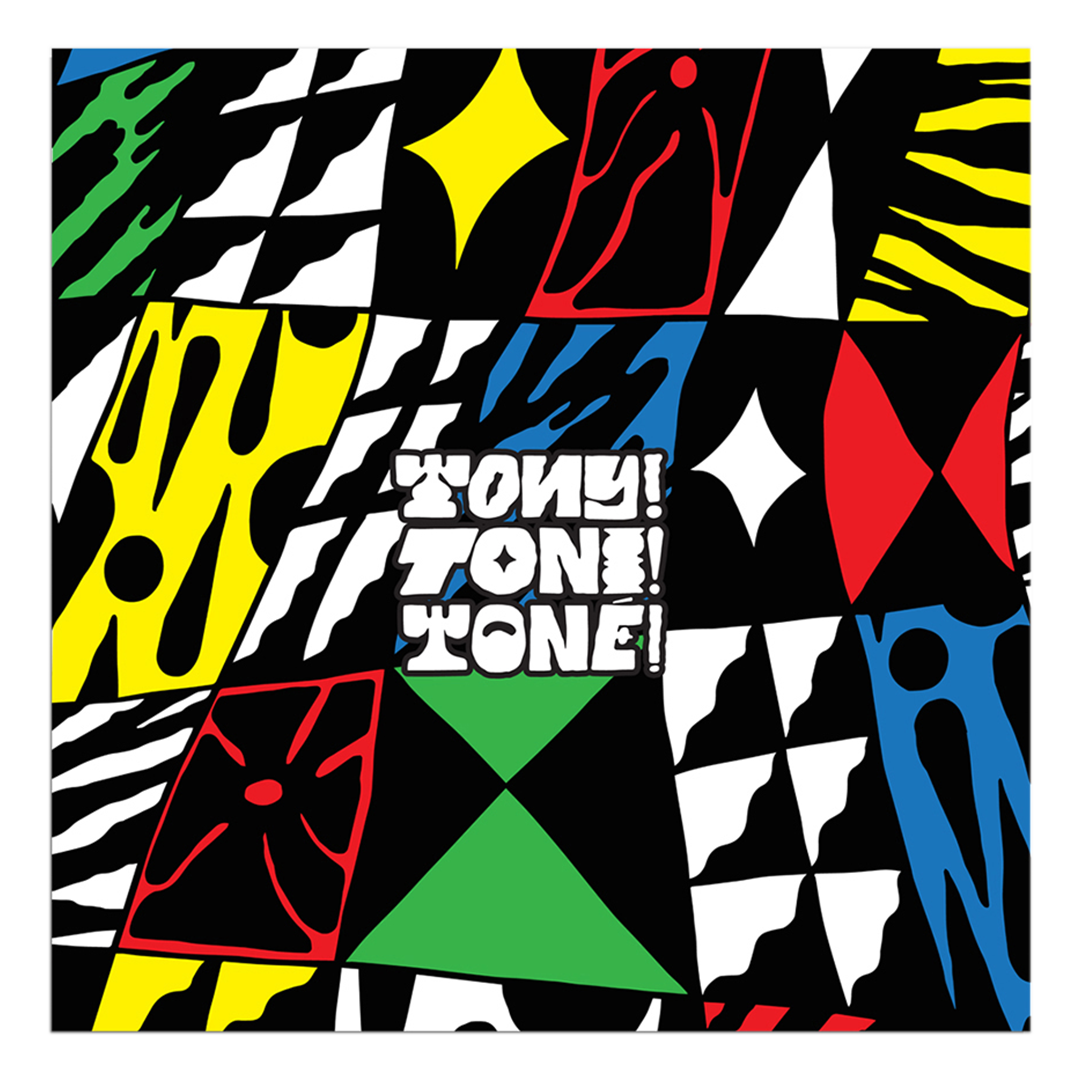 Tony! Toni! Toné! "Melting Squares" Hand Towel
