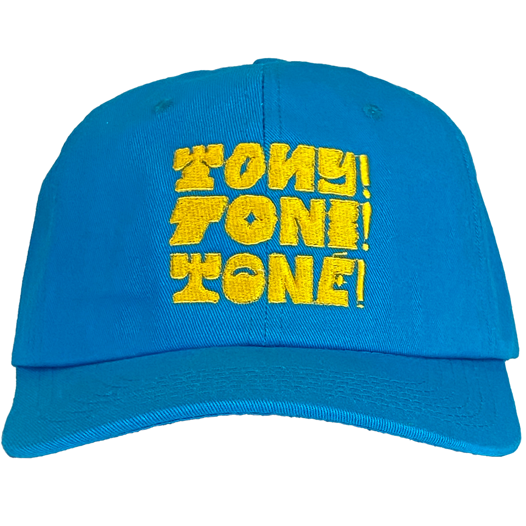 Tony! Toni! Toné! "Stacked Logo" Dad Hat in Blue