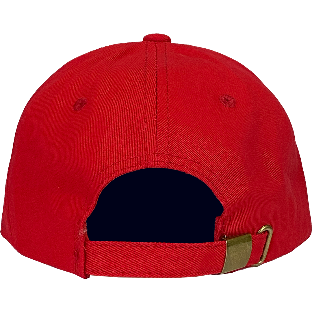Tony! Toni! Toné! "Stacked Logo" Dad Hat in Red