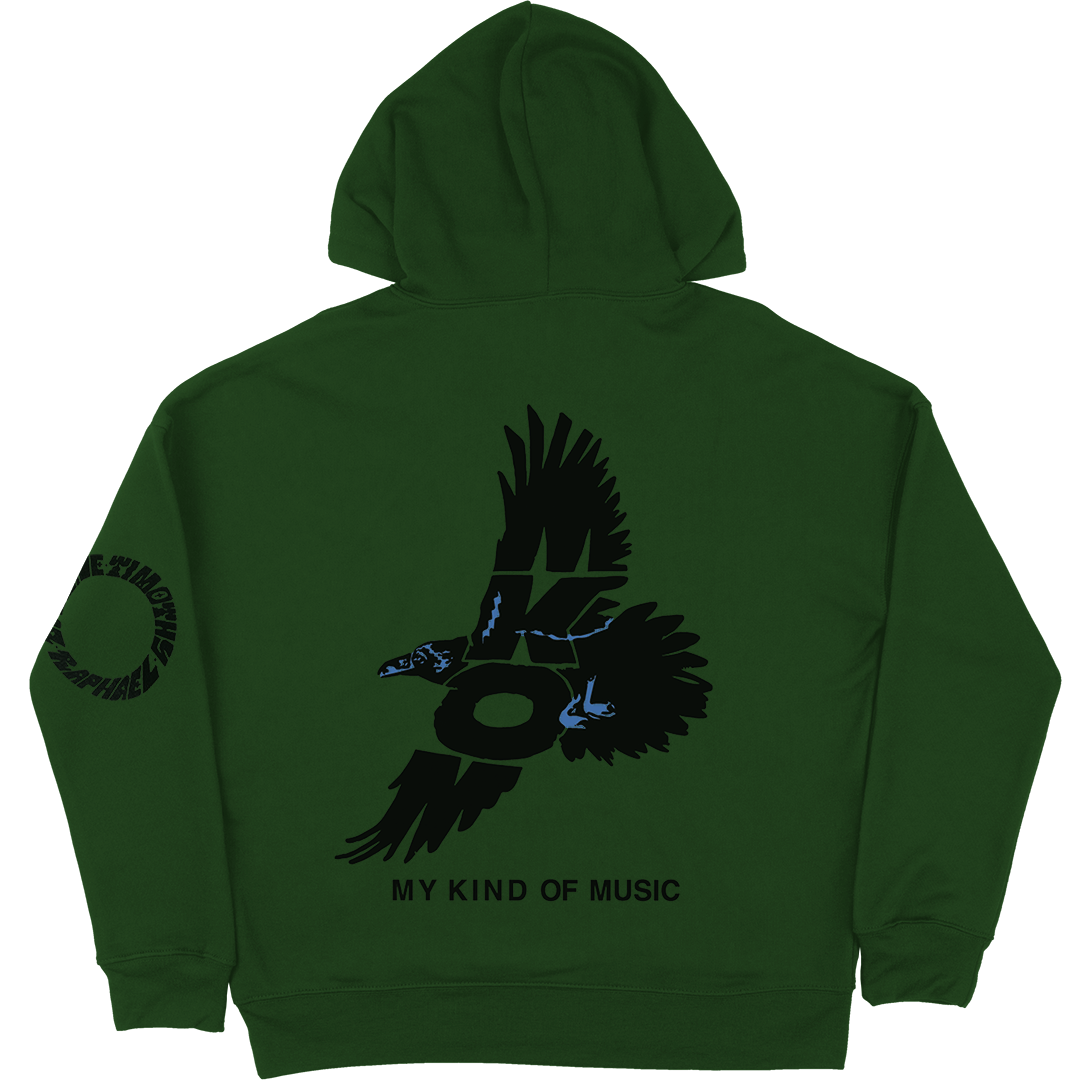 Tony! Toni! Toné! "Colorful Faces" Bay Area EXCLUSIVE Pullover Hoodie in Hunter Green