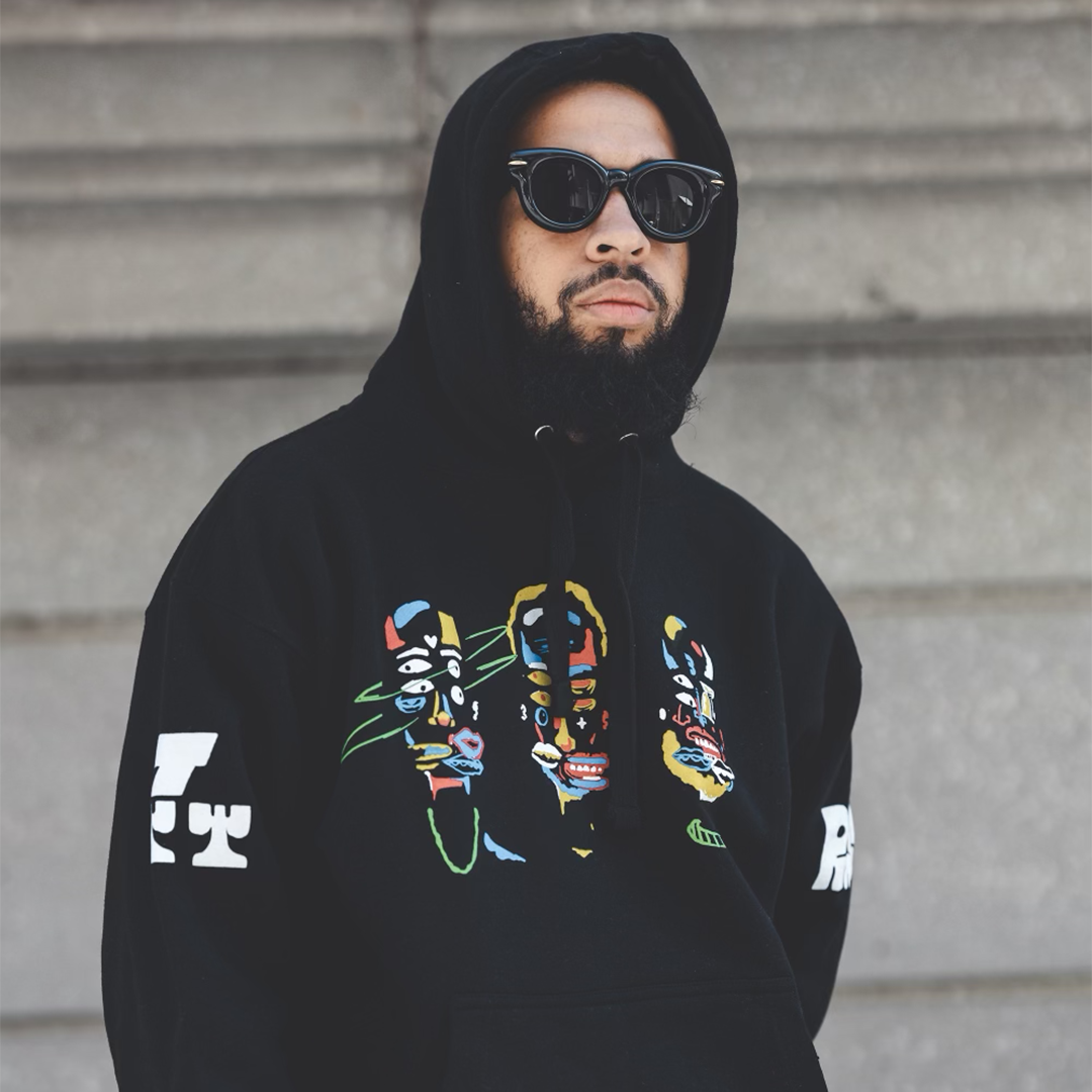 Tony! Toni! Toné! "Colorful Faces" Tour Pullover Hoodie