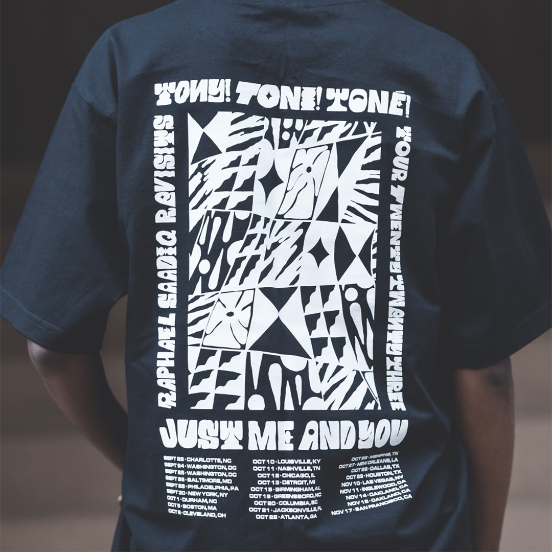 Tony! Toni! Toné! "Colorful Faces" Tour T-Shirt