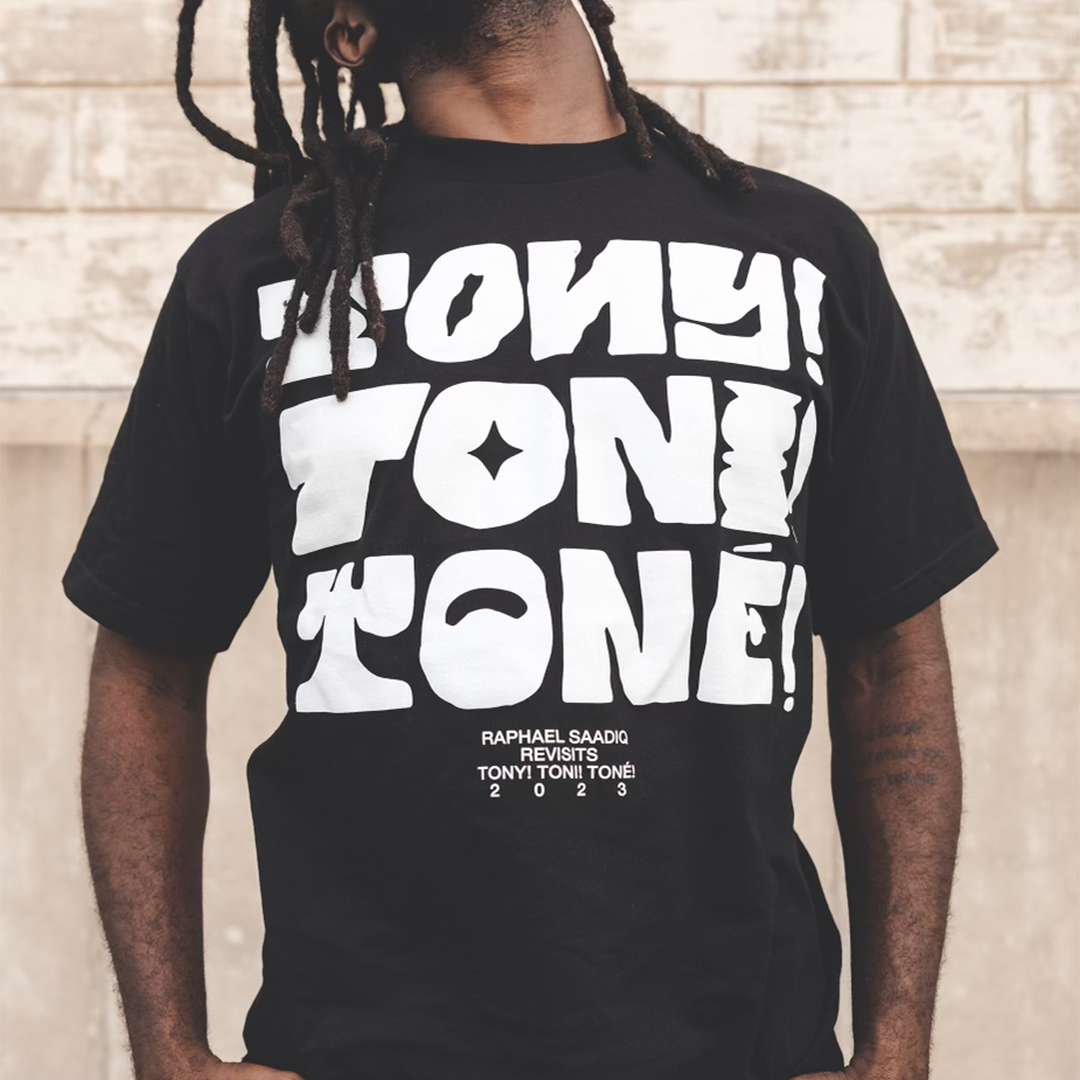 Tony! Toni! Toné! "Stacked Text" T-Shirt