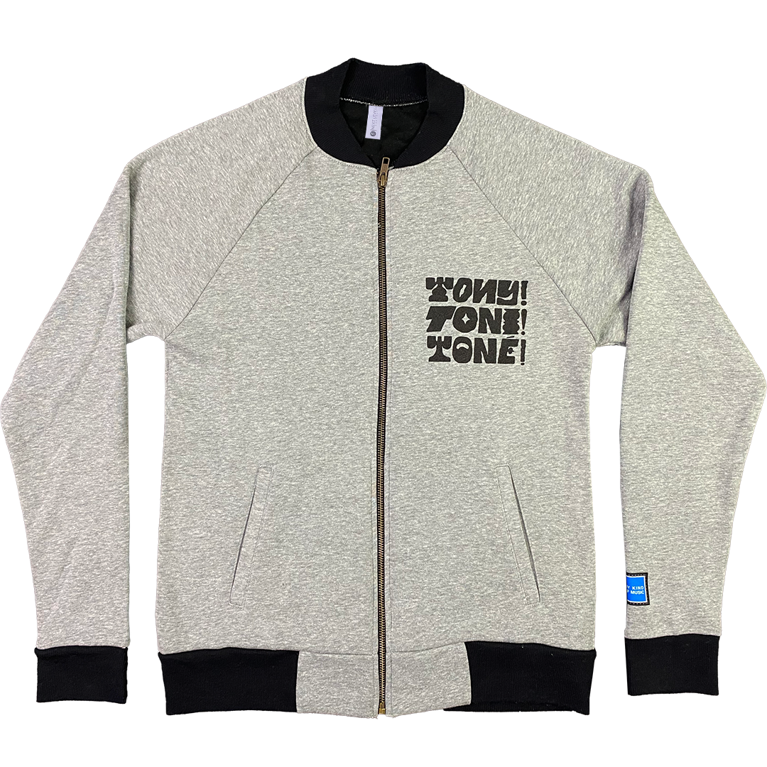 Tony! Toni! Toné! "Just Me And You" Tour Bomber Jacket in Grey