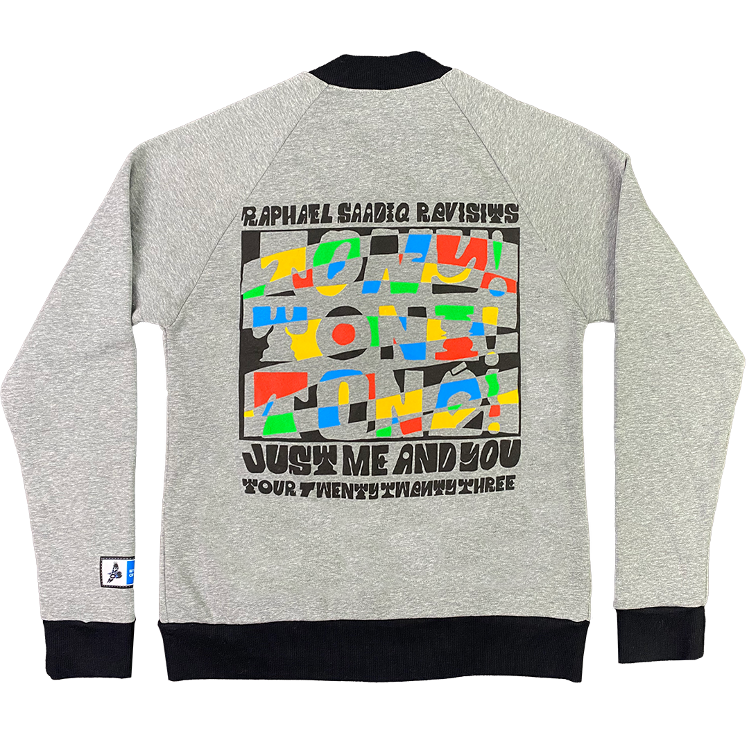 Tony! Toni! Toné! "Just Me And You" Tour Bomber Jacket in Grey