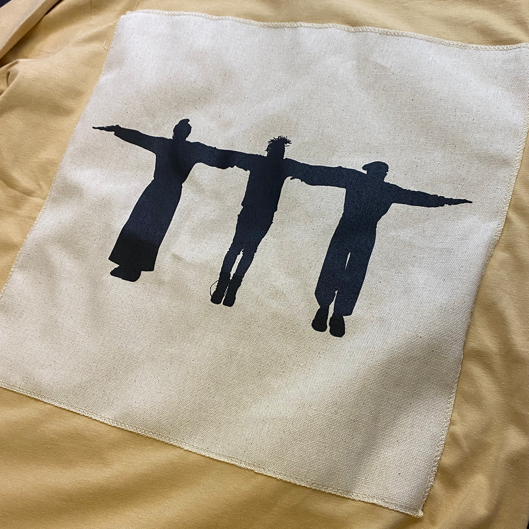 Tony! Toni! Toné! "TTT Sillouette" LIMITED EDITION CUSTOM T-Shirt in Vintage Gold