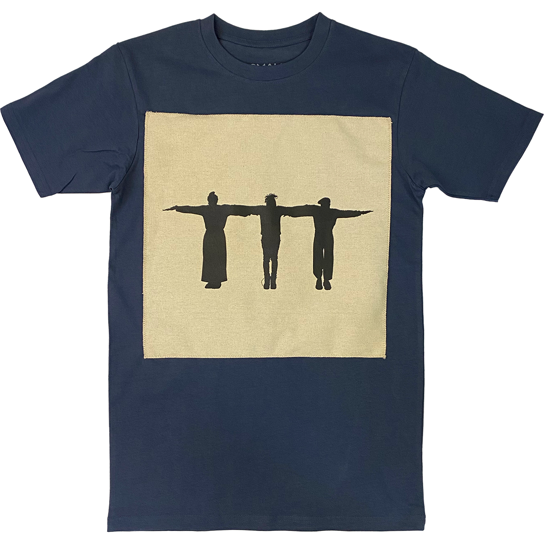 Tony! Toni! Toné! "TTT Silouette" LIMITED EDITION CUSTOM T-Shirt in Harbor Blue