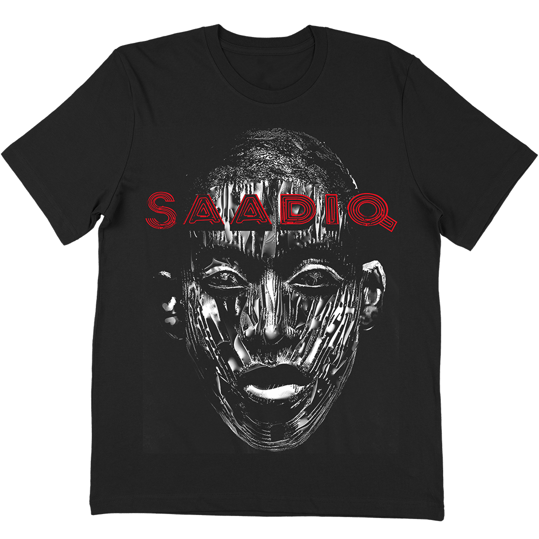 Big Face Red Text T-Shirt