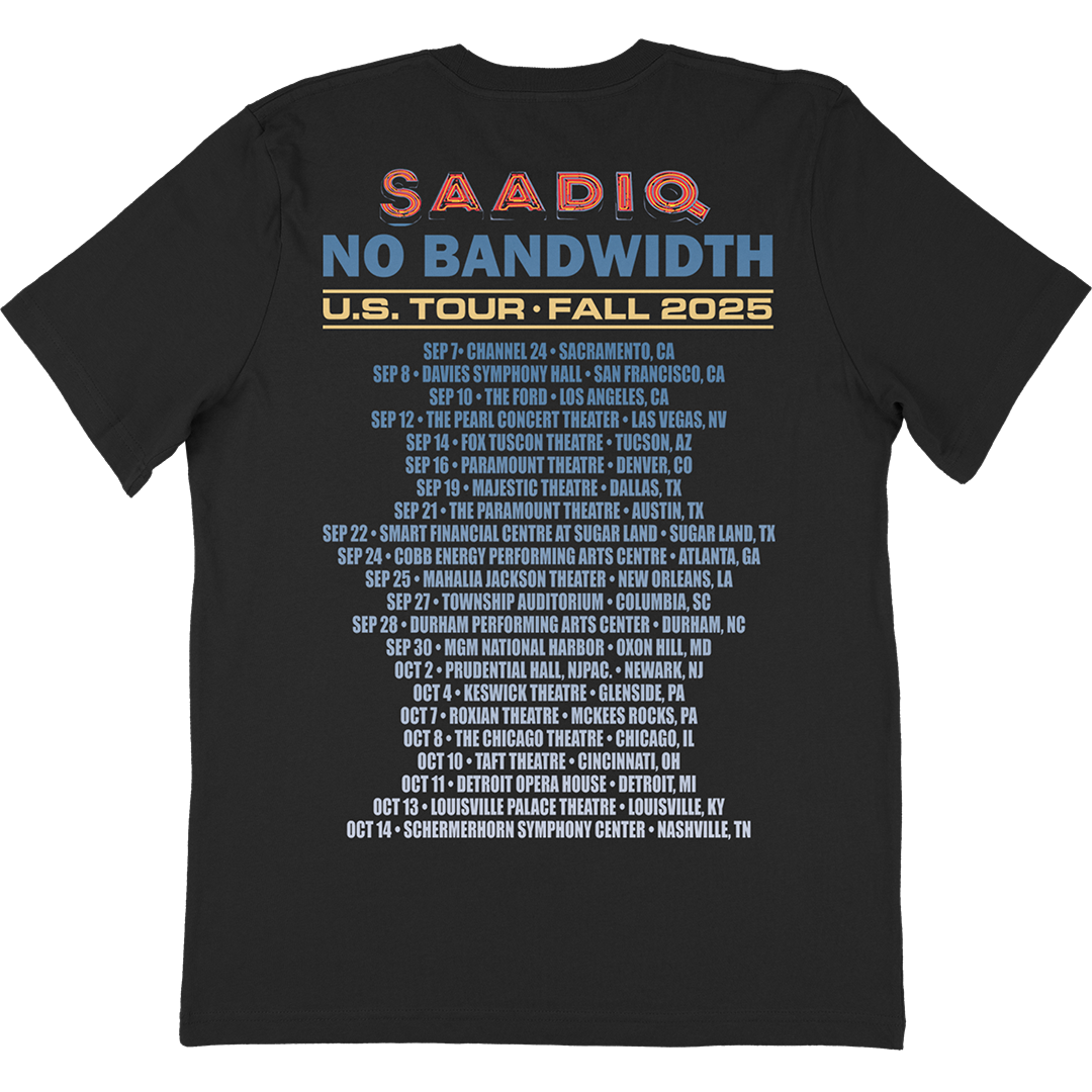 No Bandwidth Tour T in Black