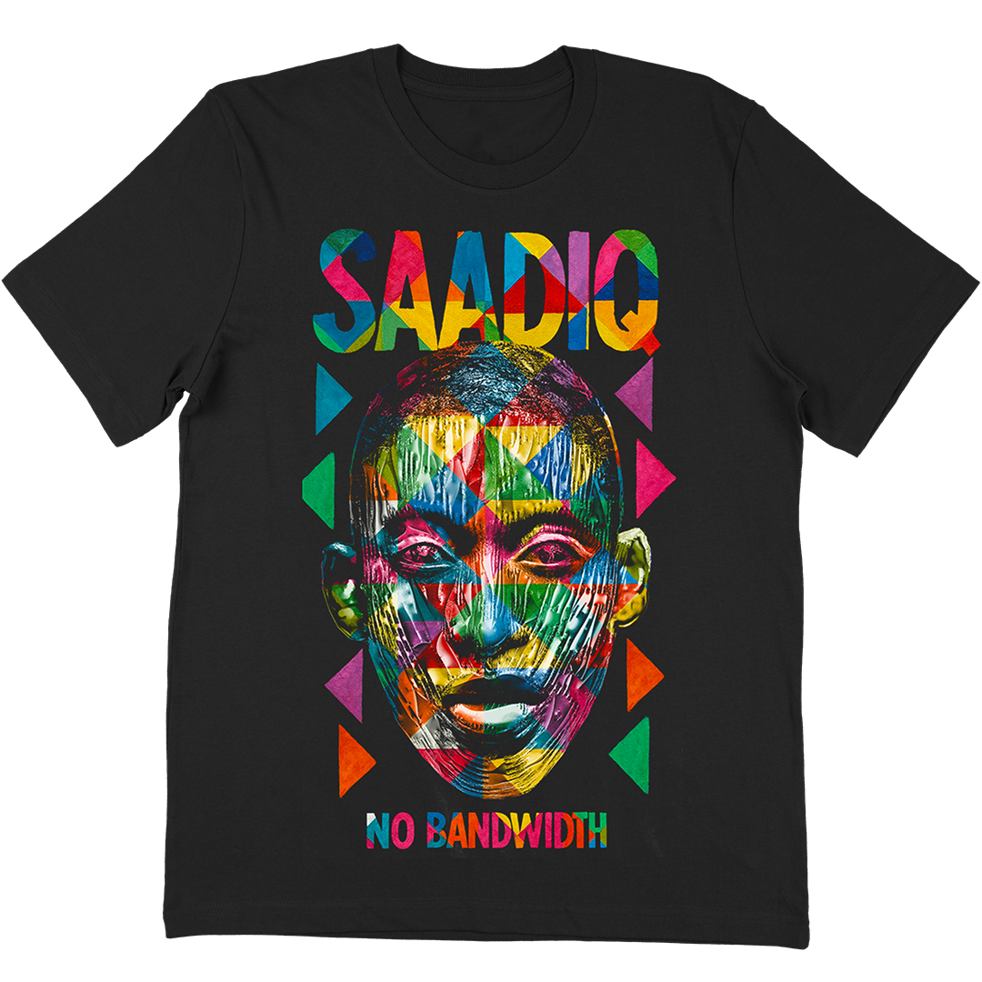 Geometric Color Face T-Shirt