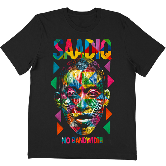 Geometric Color Face T-Shirt